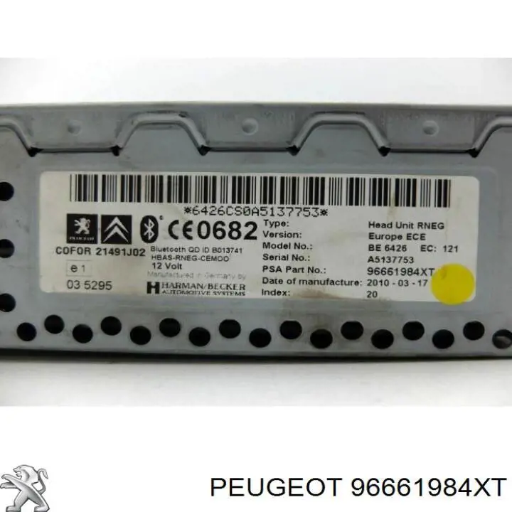 96661984XT Peugeot/Citroen 