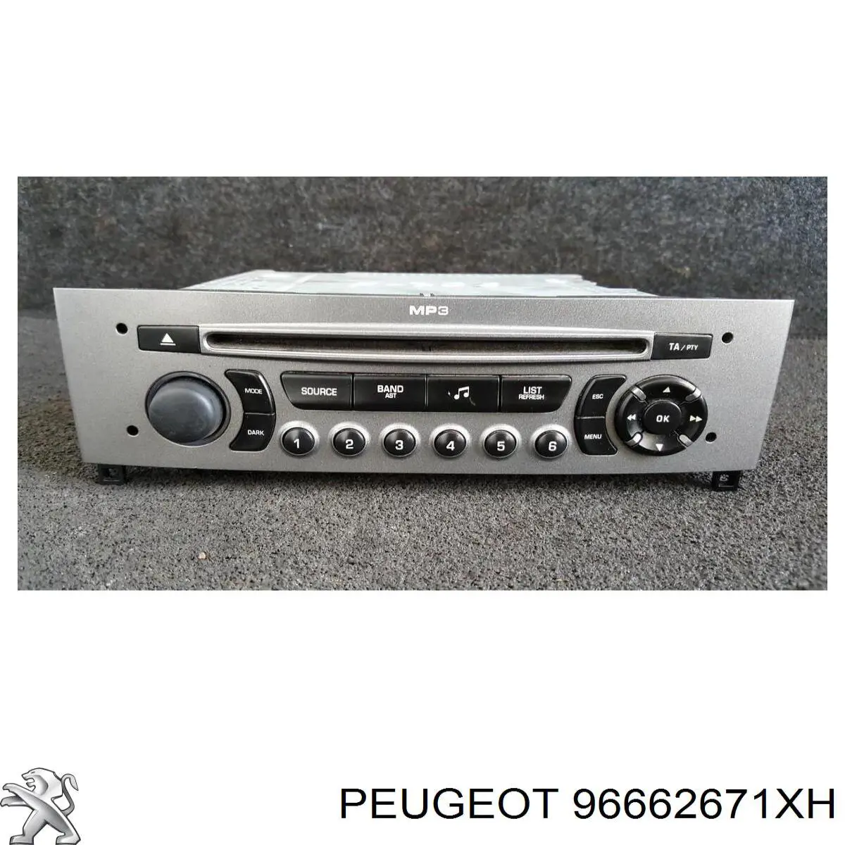  96662671XH Peugeot/Citroen