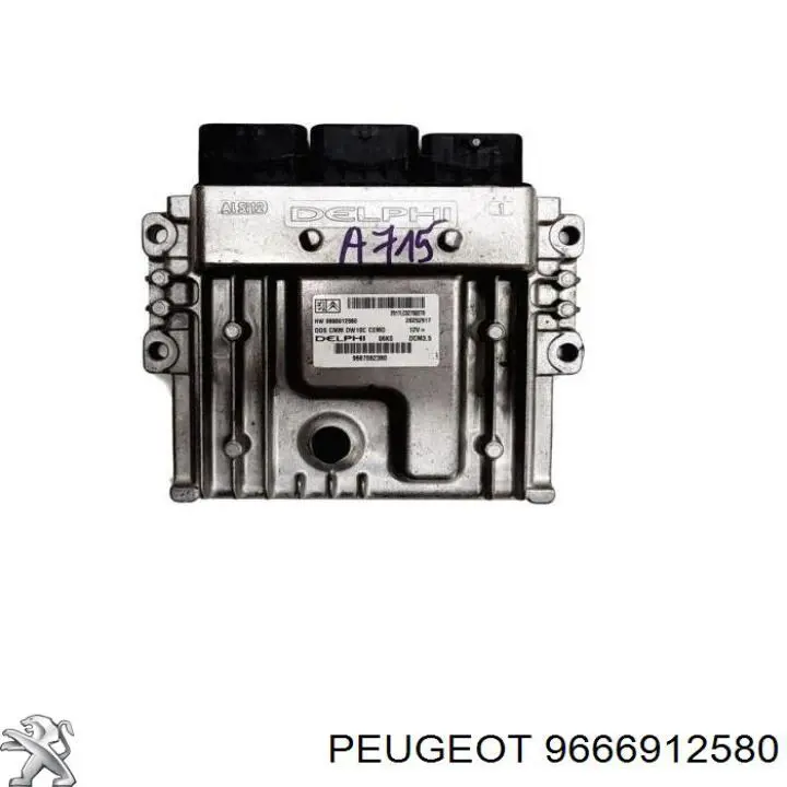 ЕБУ Peugeot/Citroen 9666912580 ціна, від 90.29 USD