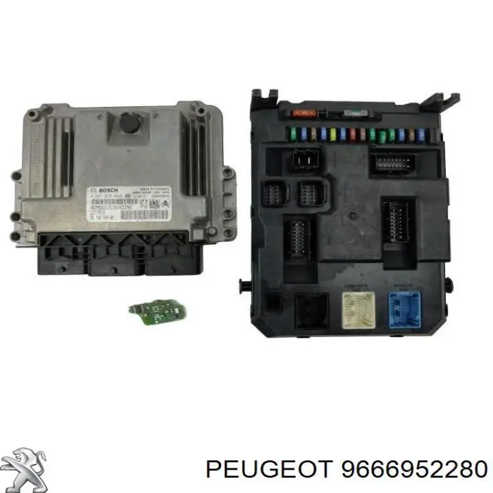 Блок запобіжників задній, салонний Peugeot/Citroen 9666952280 ціна, від 77.03 USD