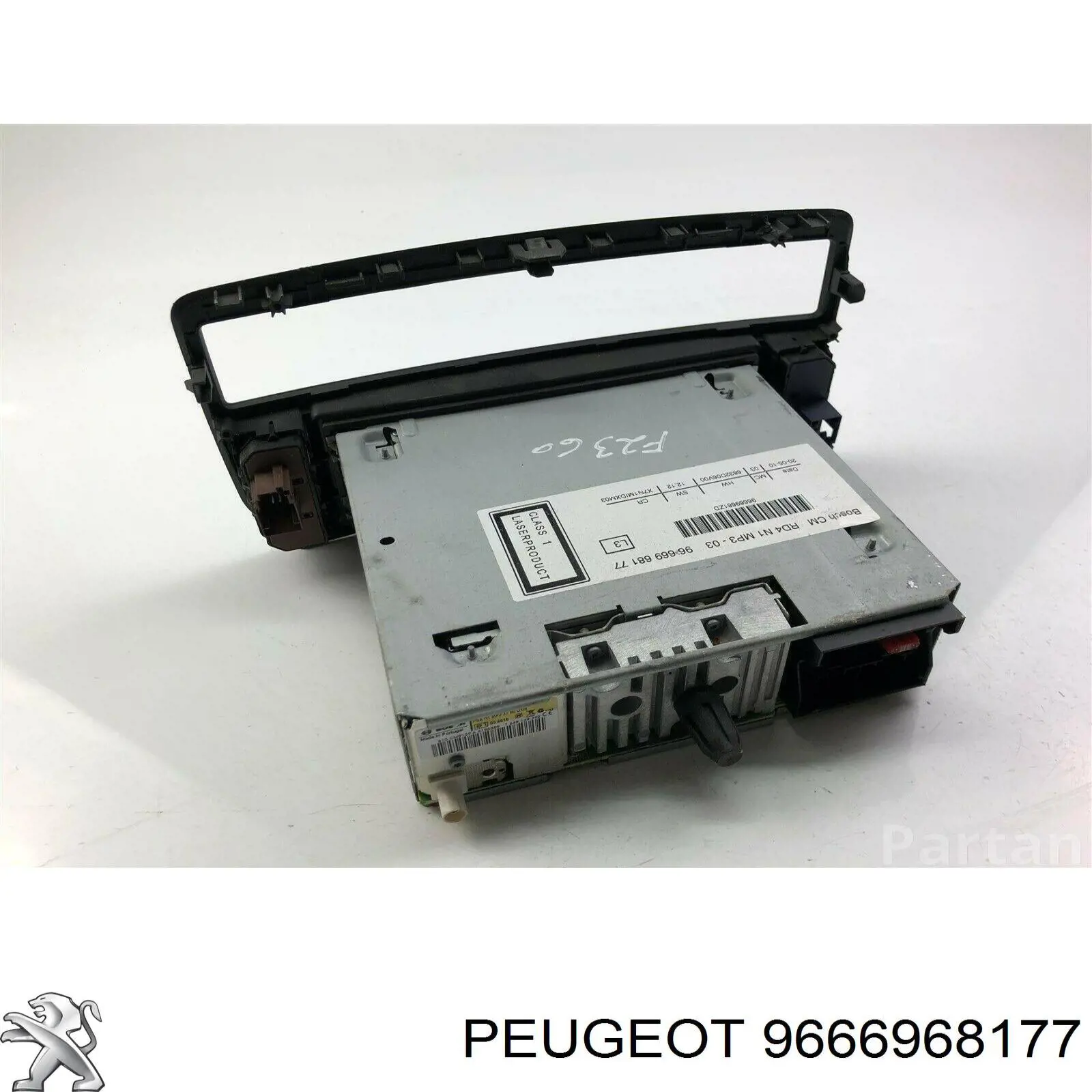 Магнітола 96669681XT Peugeot/Citroen