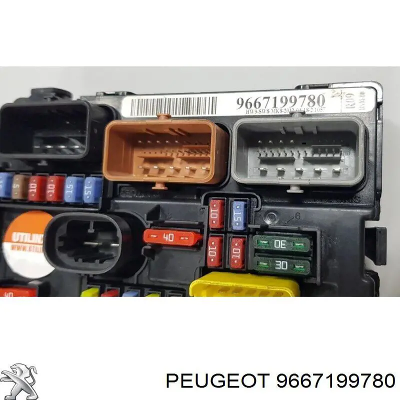 Купити 9667199780 Peugeot/Citroen Корпус запобіжників