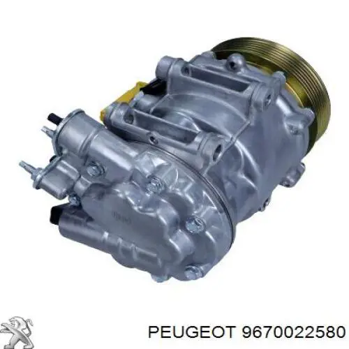 Насос кондиціонера Peugeot/Citroen 9670022580