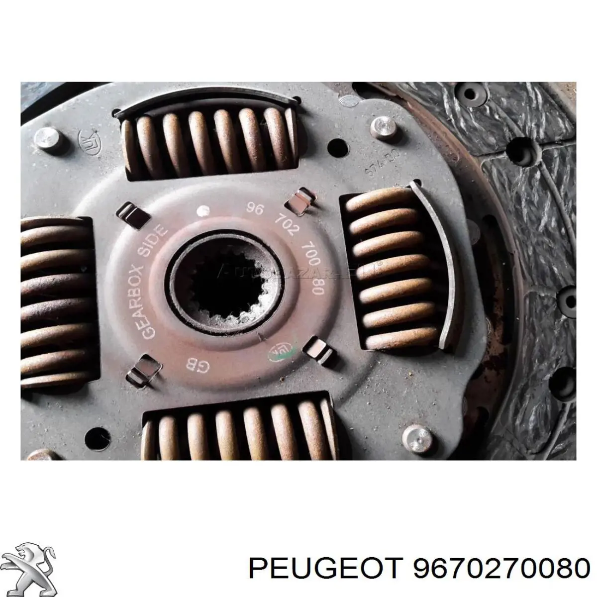 Диск зчеплення 9670270080 Peugeot/Citroen