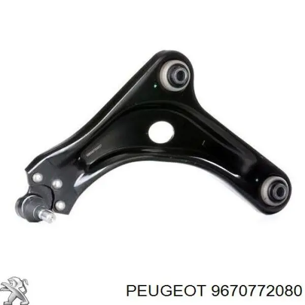 Важіль передній лівий Peugeot/Citroen 9670772080 ціна, від 54.03 USD
