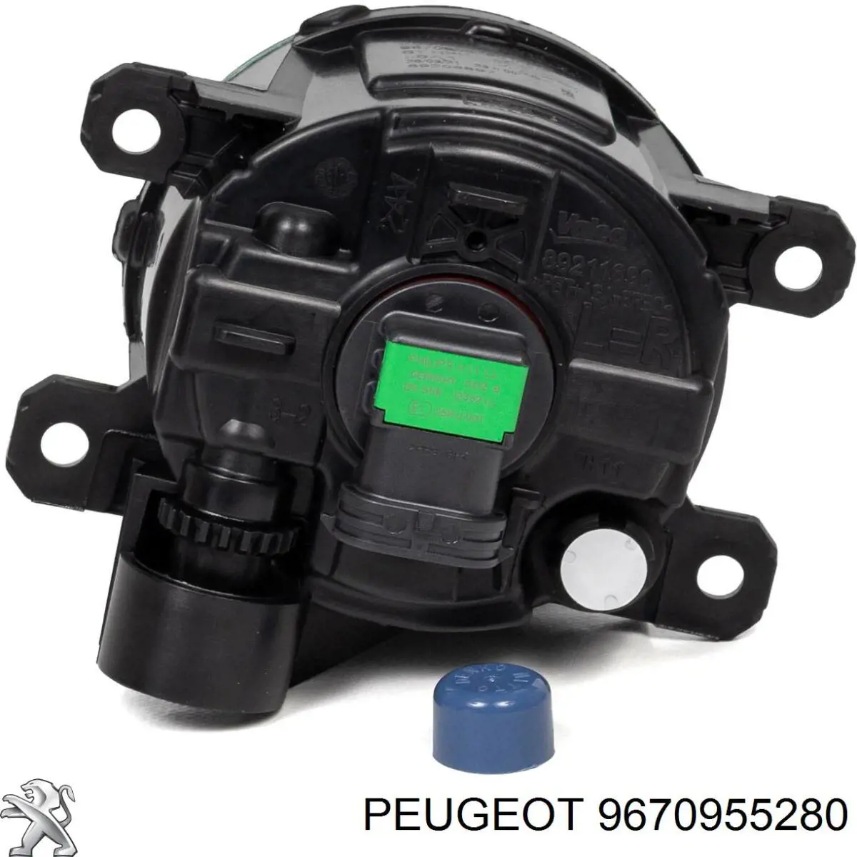 Фара протитуманна, ліва/права Peugeot/Citroen 9670955280 ціна, від 29.10 USD