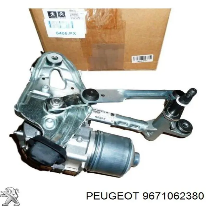 Трапеція склоочисника права 9671062380 Peugeot/Citroen