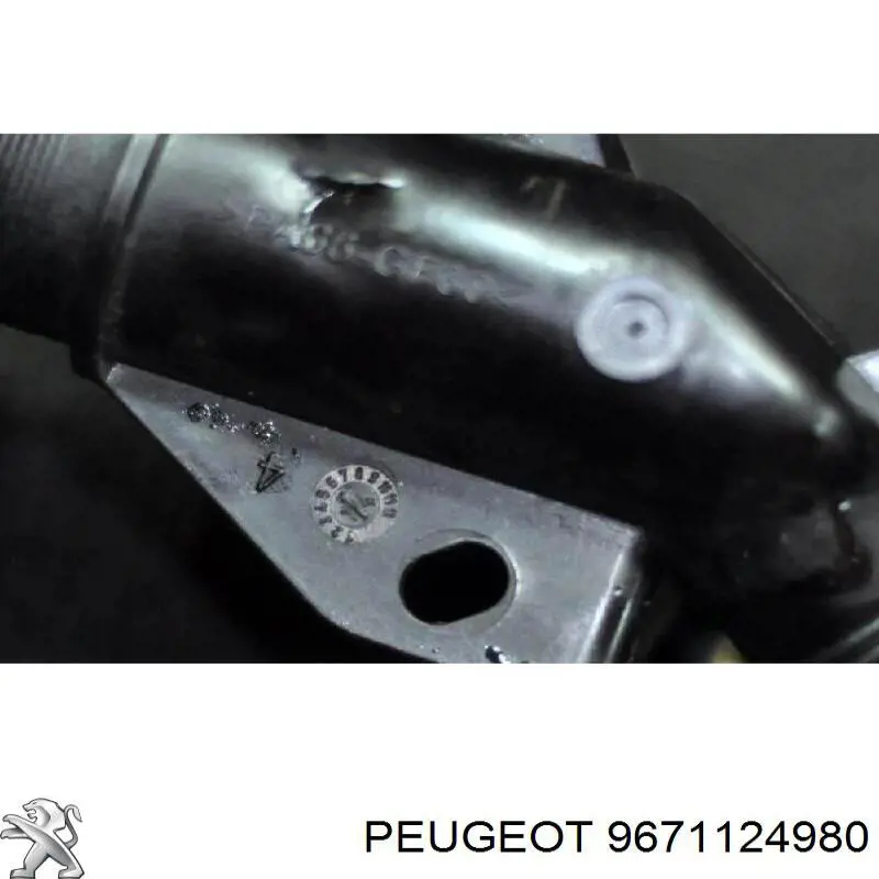 Фланець системи охолодження (трійник) Peugeot/Citroen 9671124980 ціна, від 5.64 USD