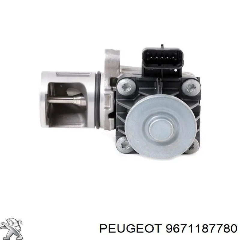9671187780 Peugeot/Citroen радіатор системи рециркуляції ог