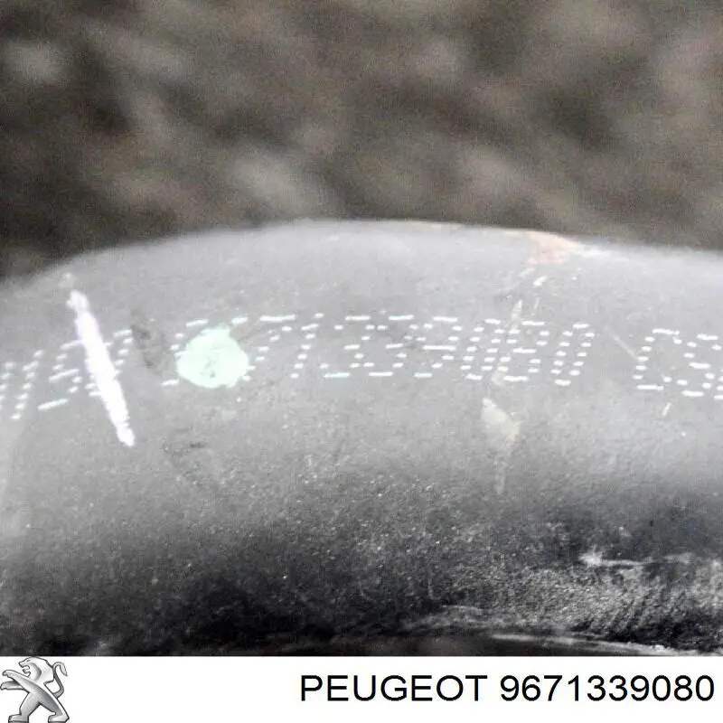 Шланг/патрубок радіатора охолодження, верхній 9671339080 Peugeot/Citroen