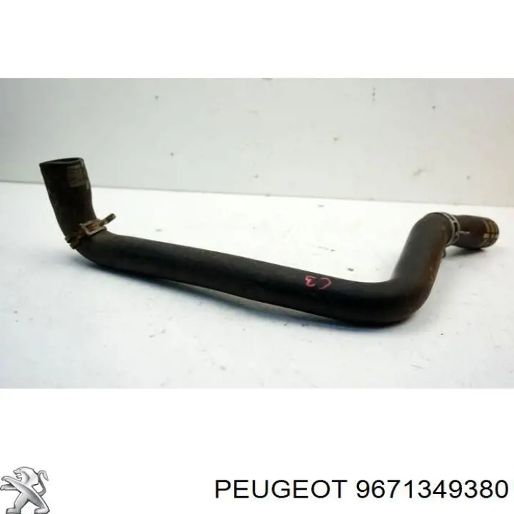 Шланг/патрубок радіатора охолодження, нижній Peugeot/Citroen 9671349380 ціна, від 13.41 USD