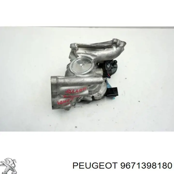 Клапан EGR, рециркуляції газів 9671398180 Peugeot/Citroen