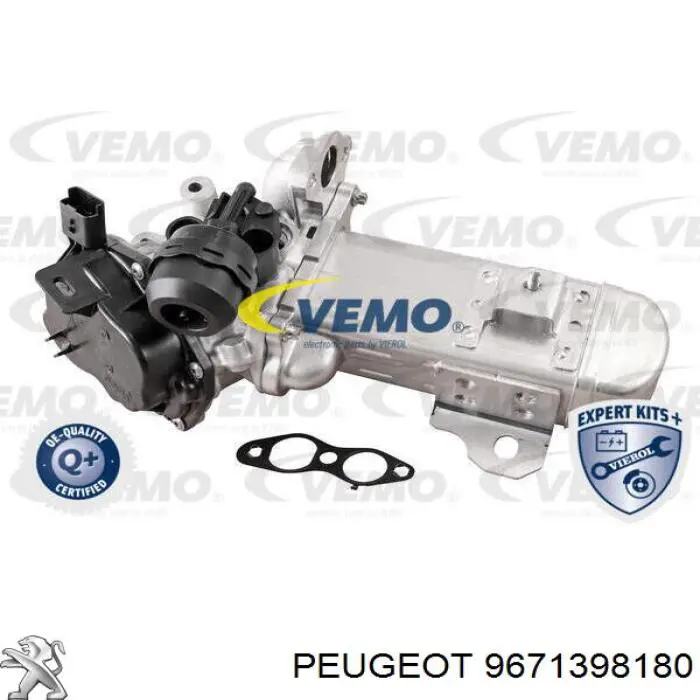 Купити 9671398180 Peugeot/Citroen Прилади управління системи рециркуляції