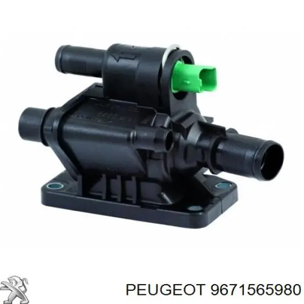 Купити 9671565980 Peugeot/Citroen Термостат в корпусі