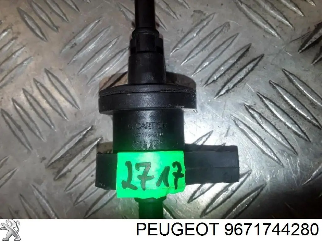9671744280 Peugeot/Citroen Клапан PCV (вентиляції картерних газів)