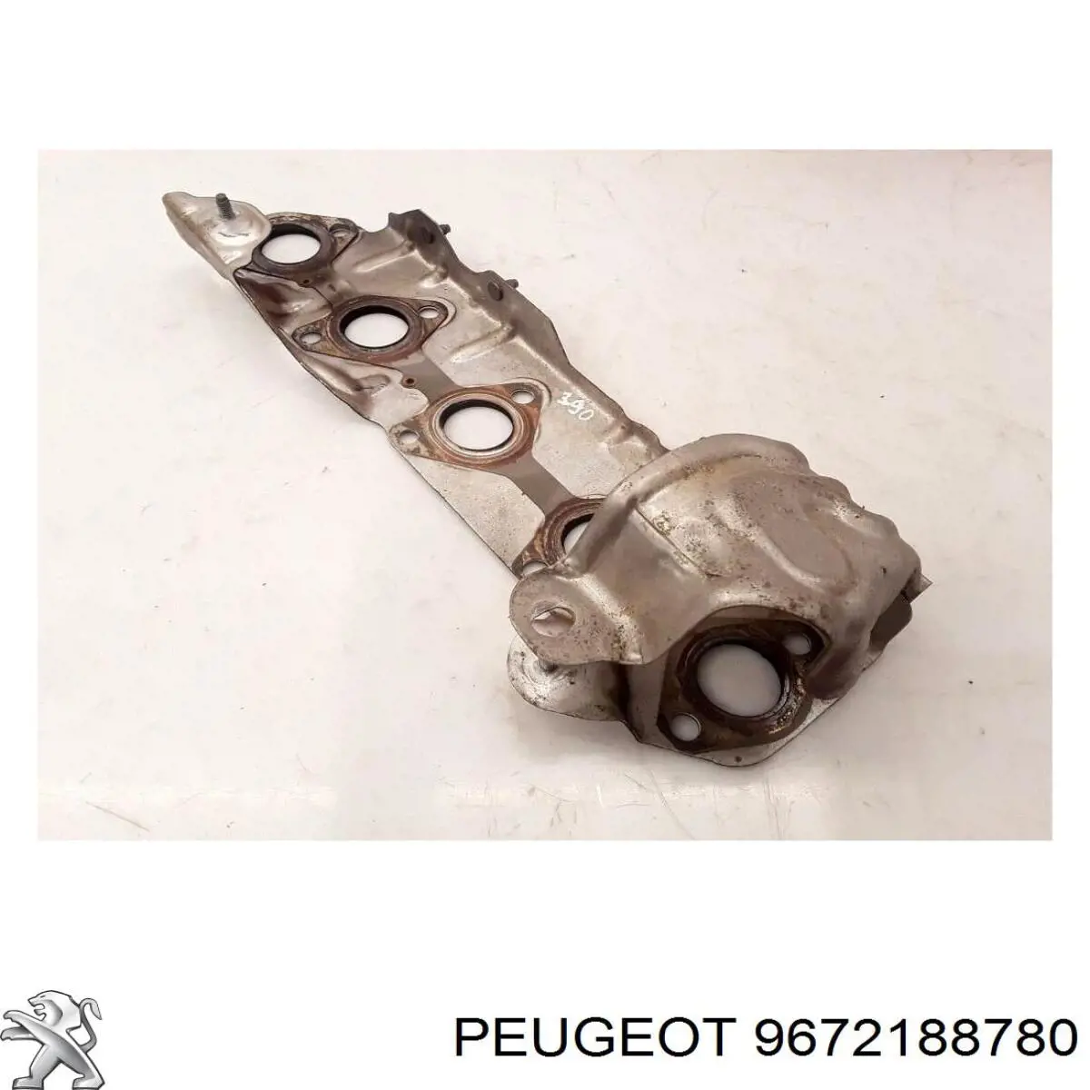 9672188780 Peugeot/Citroen прокладка випускного колектора