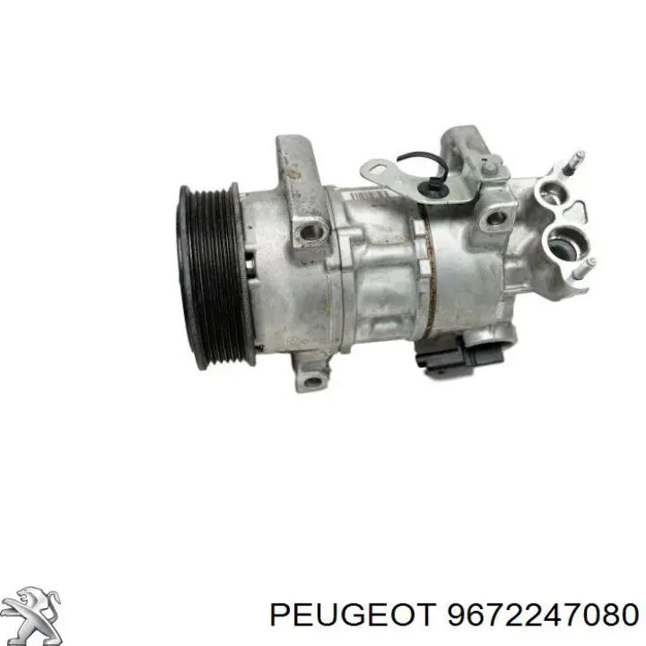 9672247080 Peugeot/Citroen компресор кондиціонера