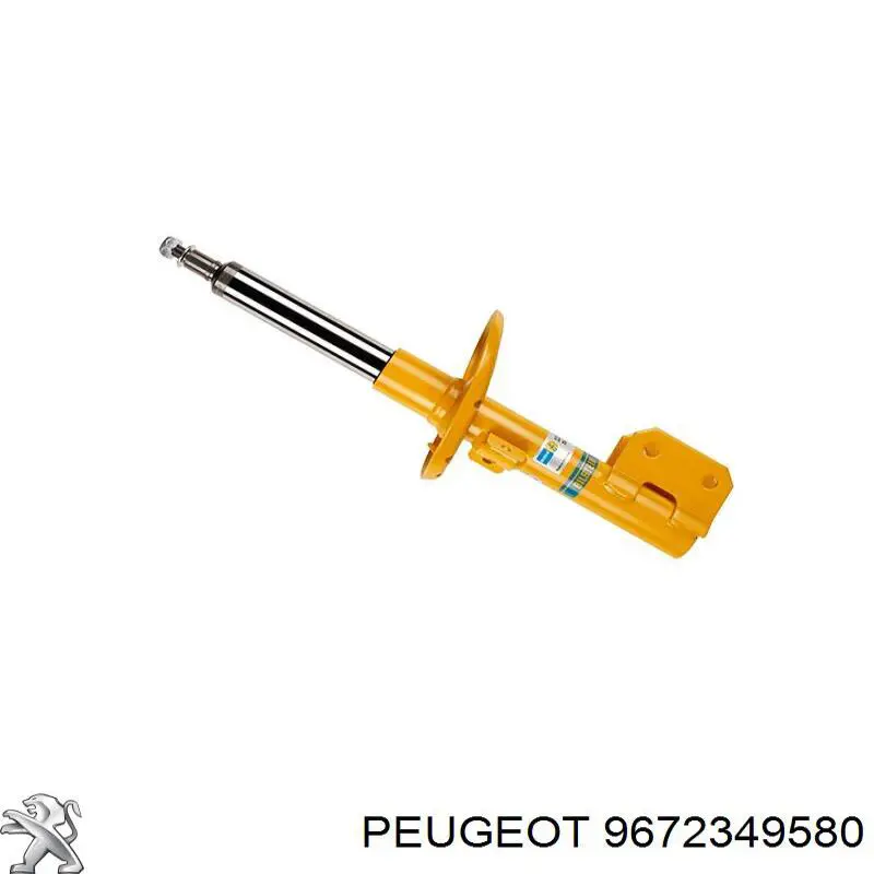 Проставка (гумове кільце) пружини задньої, верхня 9672349580 Peugeot/Citroen