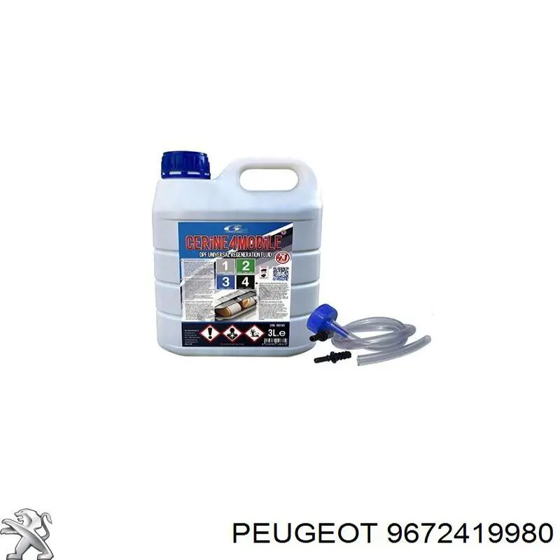 9672419980 Peugeot/Citroen Бачок для присадок