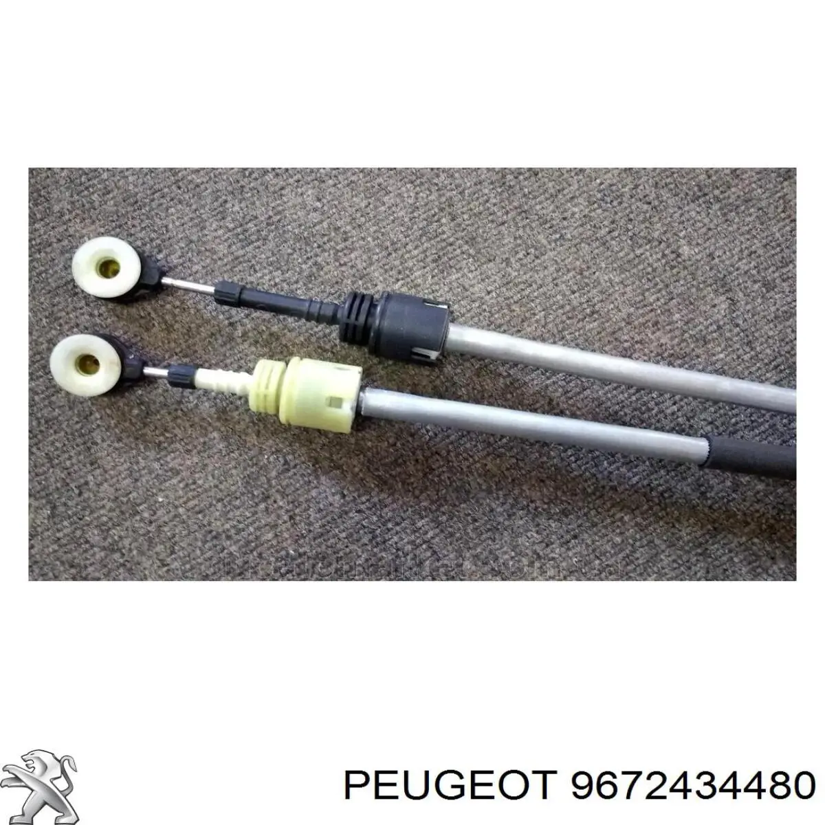 Трос перемикання передач, здвоєний Peugeot/Citroen 9672434480 ціна, від 50.20 USD
