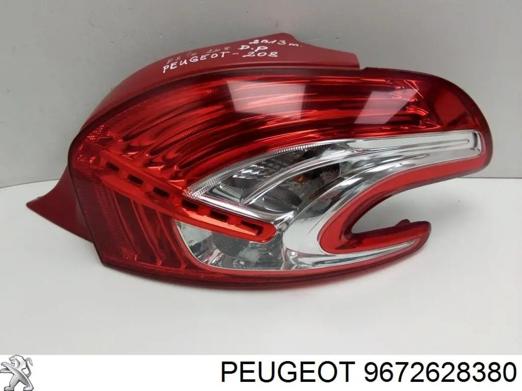 9672628380 Peugeot/Citroen ліхтар задній правий