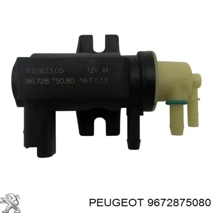 Клапан перетворювач тиску наддуву (соленоїд) Peugeot/Citroen 9672875080 ціна, від 12.67 USD