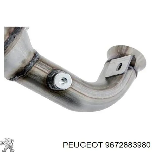 Каталізатор 9672883980 Peugeot/Citroen