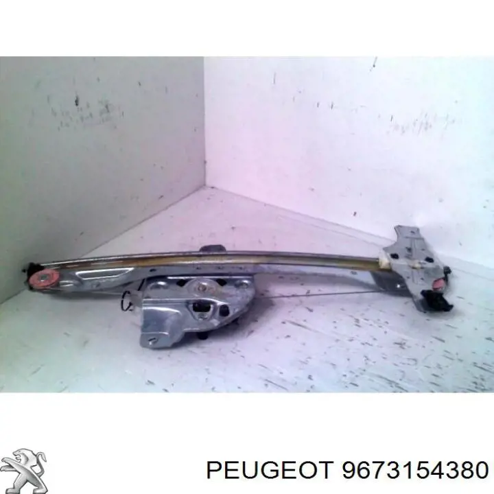 Механізм склопідіймача дверей передніх, правих Peugeot/Citroen 9673154380 ціна, від 44.94 USD