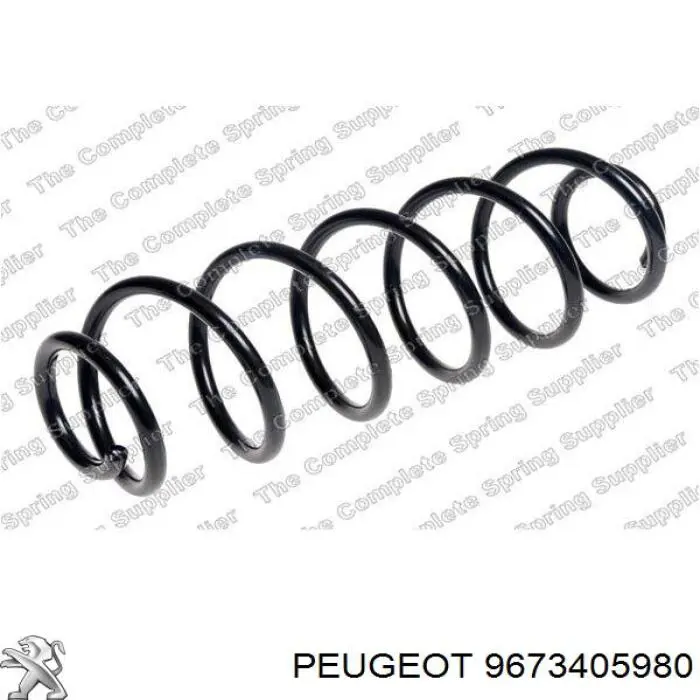 9673405980 Peugeot/Citroen Пружина підвіски задня