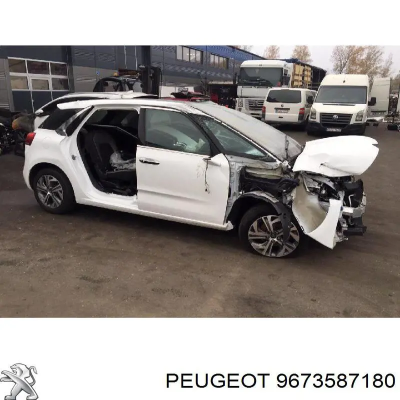Купити 9673587180 Peugeot/Citroen Шланг/патрубок интеркуллера