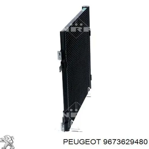 Купити 9673629480 Peugeot/Citroen Радіатор системи охолодження кондиціонера