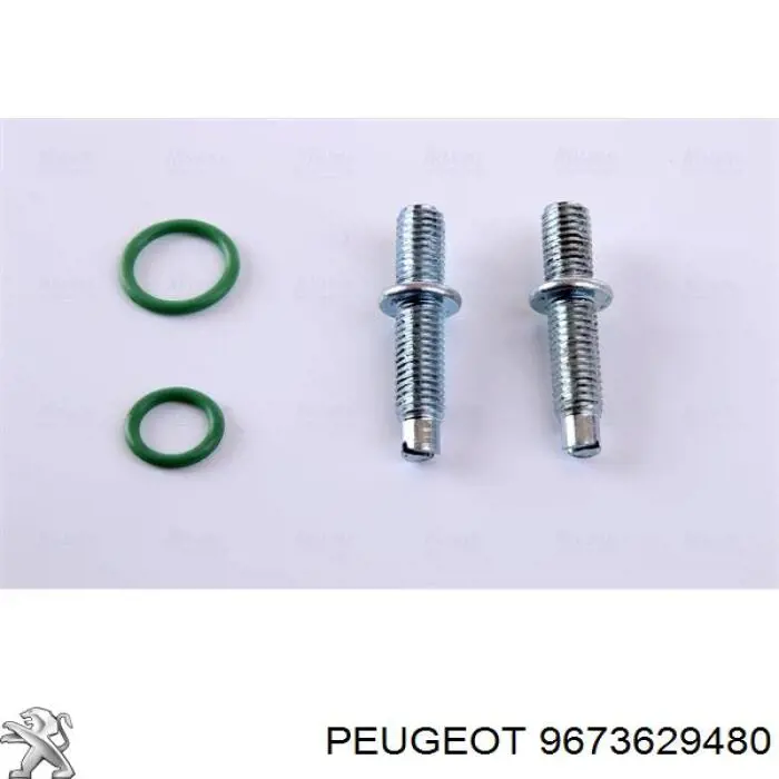 Конденсатор кондиціонера Peugeot/Citroen 9673629480 ціна, від 104.92 USD