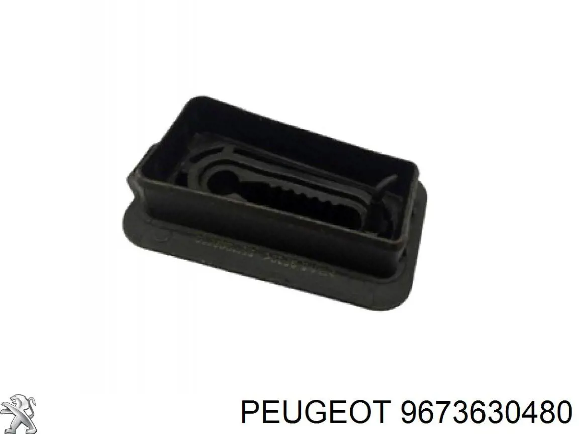 Подушка радіатору нижня 9673630480 Peugeot/Citroen