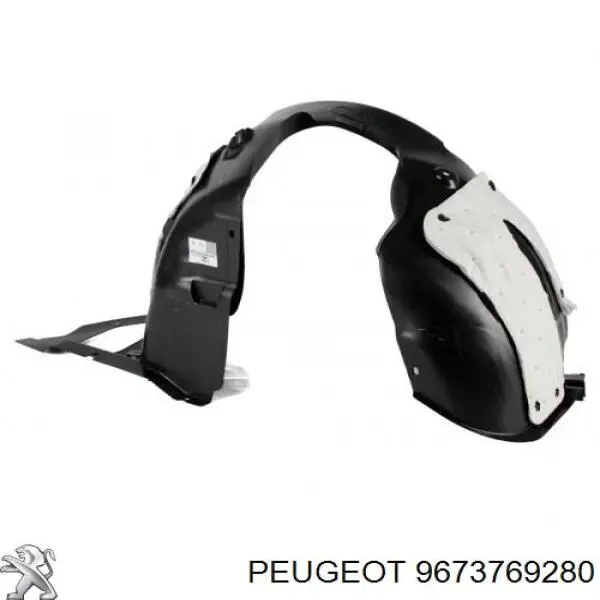 Купити 9673769280 Peugeot/Citroen Підкрилок заднього крила, лівий