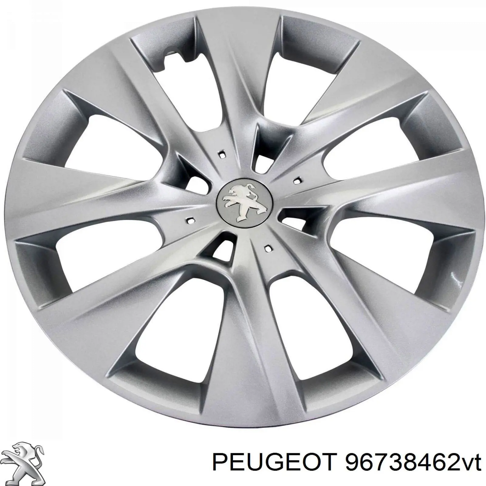 Ковпаки на диски Peugeot/Citroen 96738462VT ціна, від 24.07 USD
