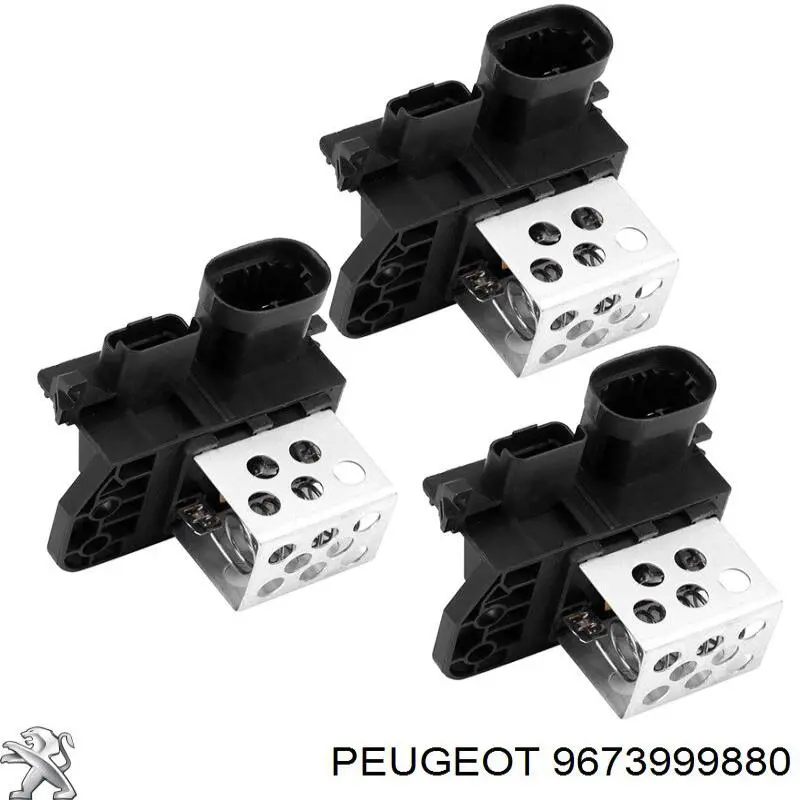 9673999880 Peugeot/Citroen Регулятор оборотів вентилятора