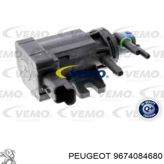 9674084680 Peugeot/Citroen перетворювач тиску (соленоїд наддуву/EGR)