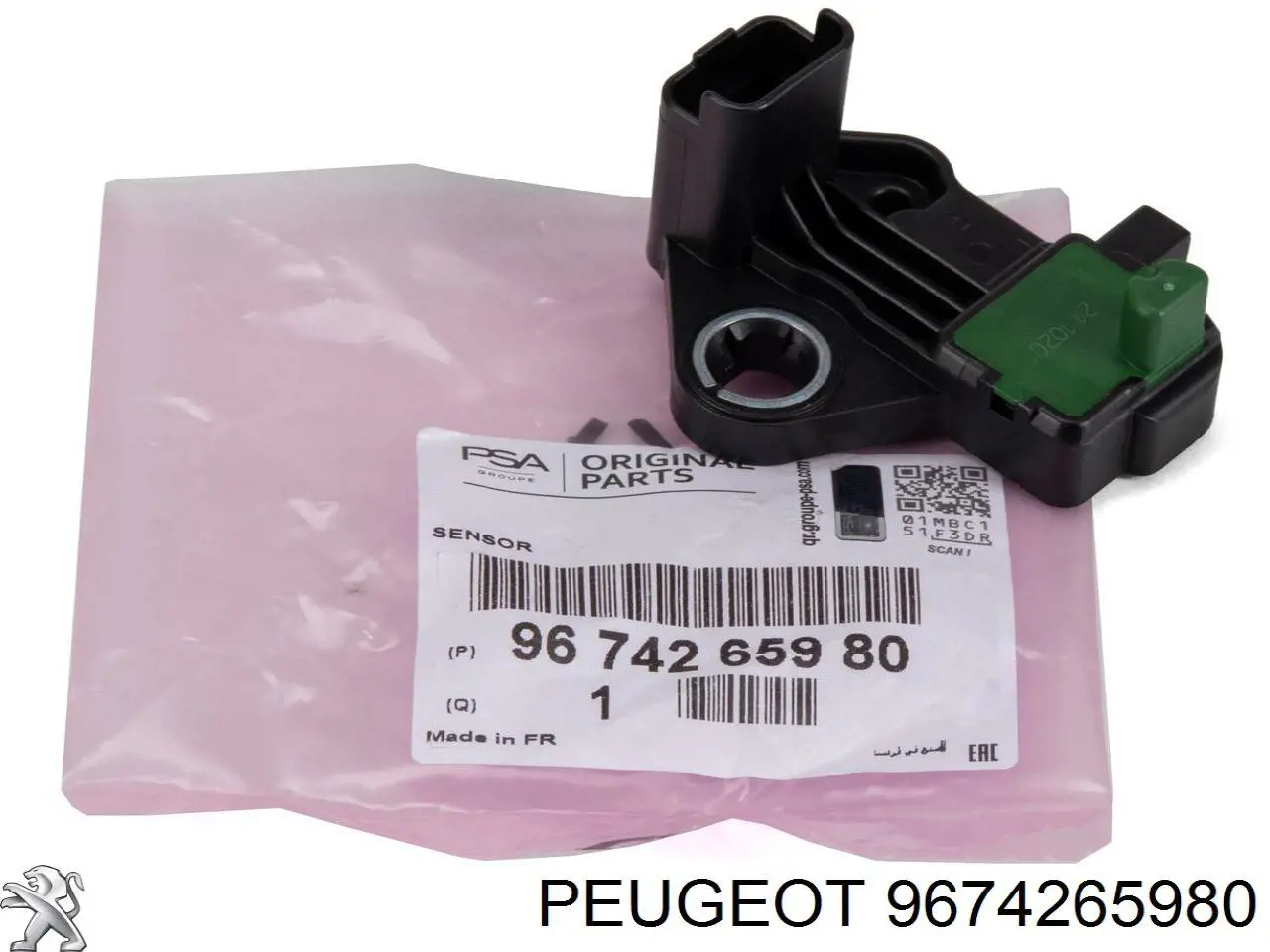 Купити 9674265980 Peugeot/Citroen Датчик положення (оборотів) коленвалу