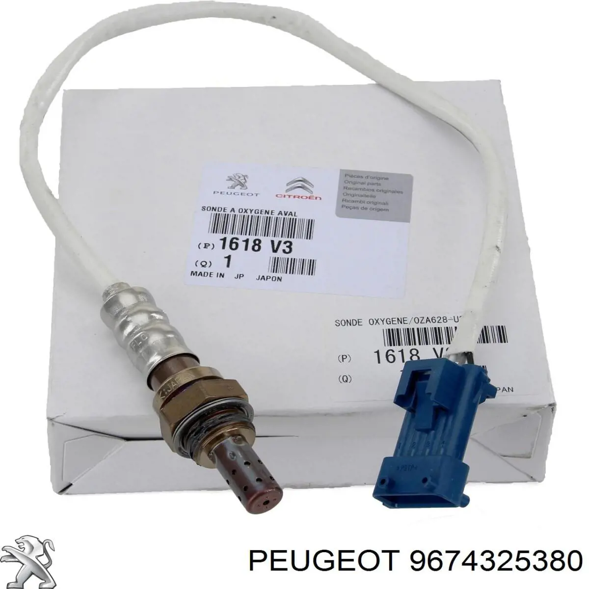 9674325380 Peugeot/Citroen Кронштейн кріплення глушника