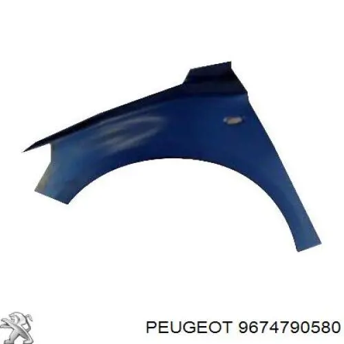 Купити 9674790580 Peugeot/Citroen Крило переднє ліве