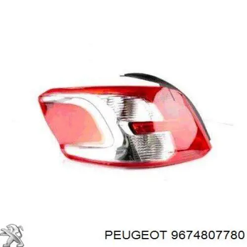 9674807780 Peugeot/Citroen Задня ліва фара