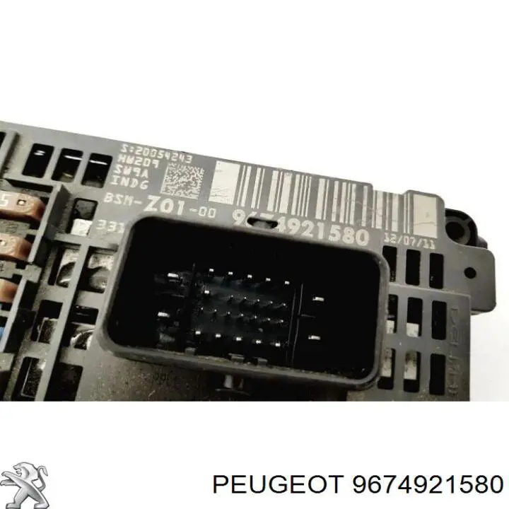9674921580 Peugeot/Citroen Реле запобіжників
