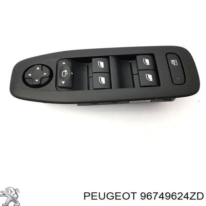 Кнопковий блок керування склопідіймачами передній лівий Peugeot/Citroen 96749624ZD ціна, від 36.62 USD