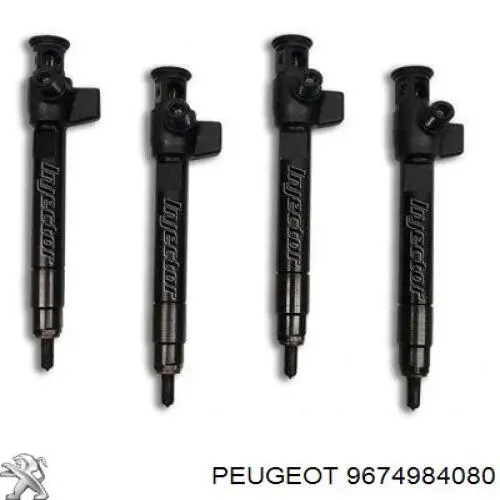 Форсунка паливна Peugeot/Citroen 9674984080 ціна, від 164.79 USD