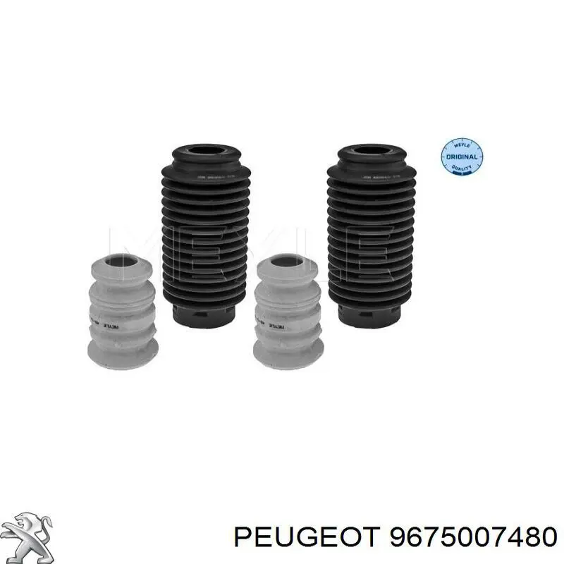 9675007480 Peugeot/Citroen Буфер-відбійник амортизатора переднього