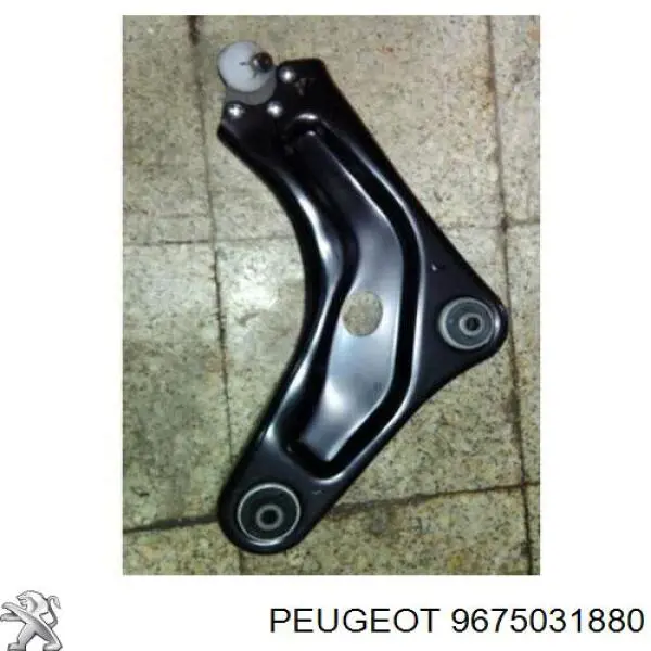 Купити 9675031880 Peugeot/Citroen Лівий важіль передній нижній підвіски