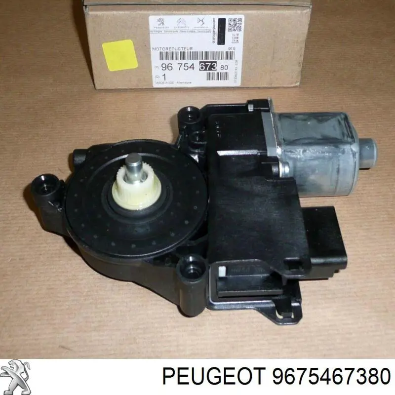 Купити 9222CW Peugeot/Citroen Двигун склопідіймача двері передньої, правої