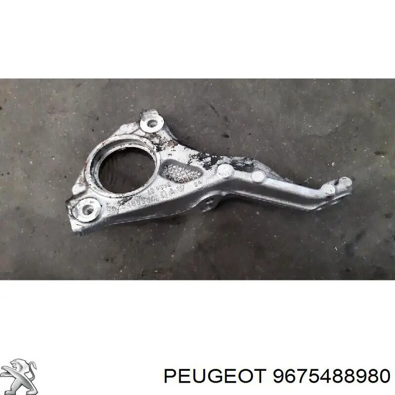 9675488980 Peugeot/Citroen Опора підвісного підшипника передньої піввісі