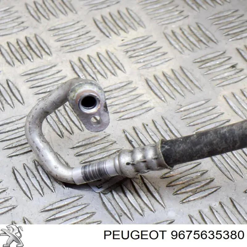 9840709880 Peugeot/Citroen Шланг кондиціонера, від компресора до радіатора