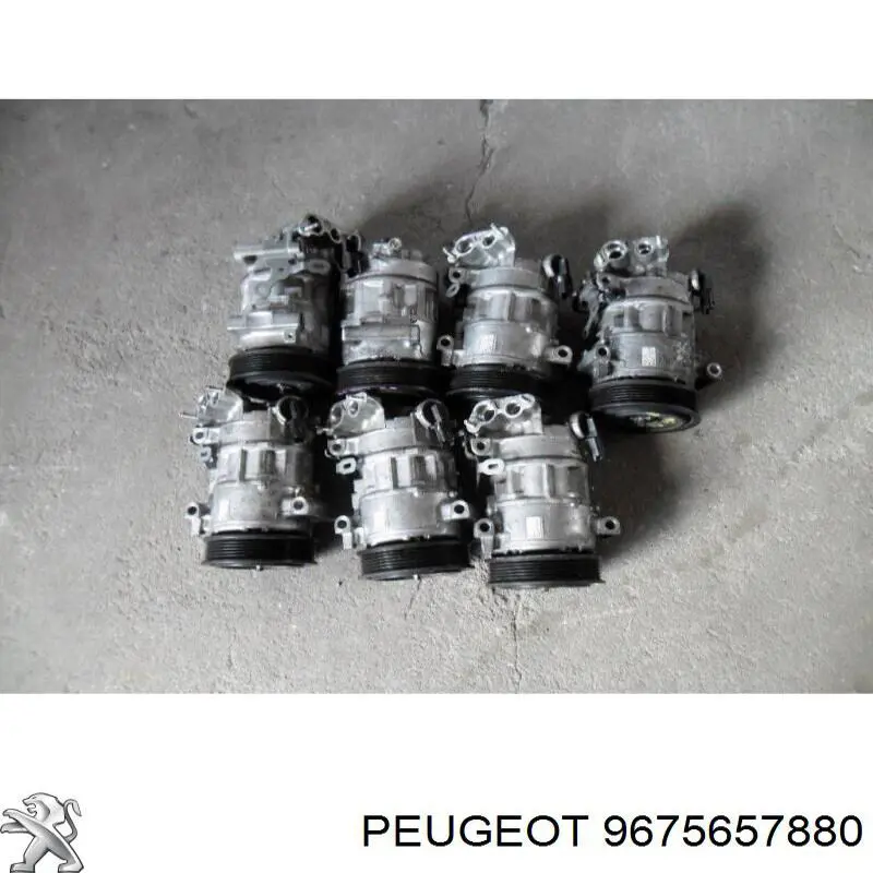 9675657880 Peugeot/Citroen компресор кондиціонера